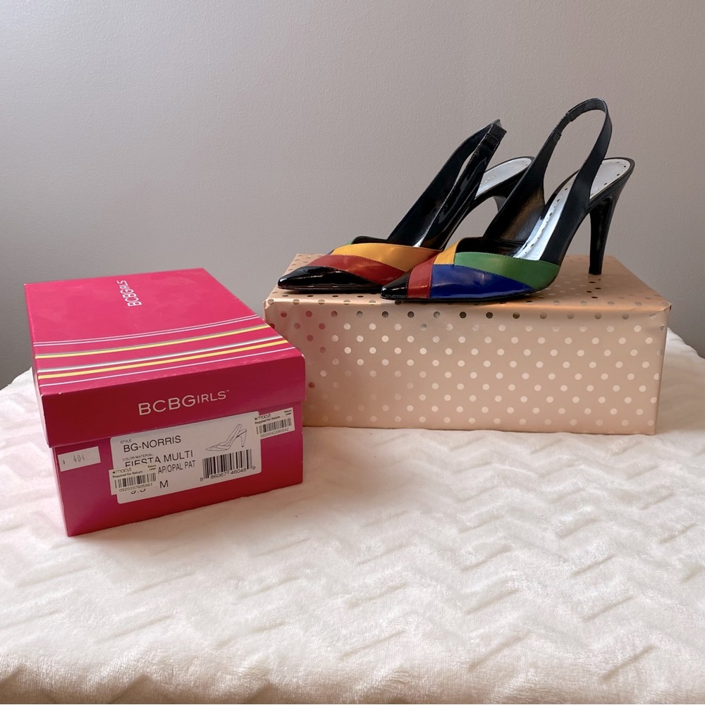 BCBGirls - Norris Pointed Heel, Sling Back
